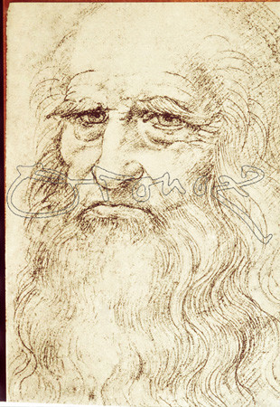 VINCI LEONARDO 1452/1519
AUTORRETRATO (1452/1519)