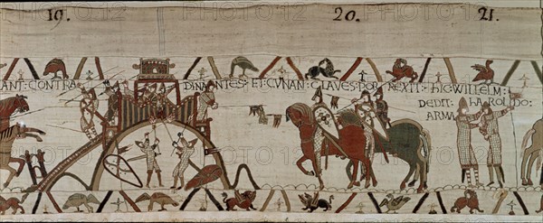 Z-TAPIZ DE BAYEUX-1088/92-CONQUISTA DE INGLATERRA POR LOS NORMANDOS