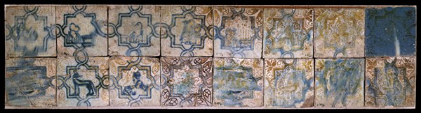 AZULEJO NAZARI-S XIV-XV-CON FIGURAS ALUSIVAS A LOS SENTIDOS
CORDOBA, MUSEO
