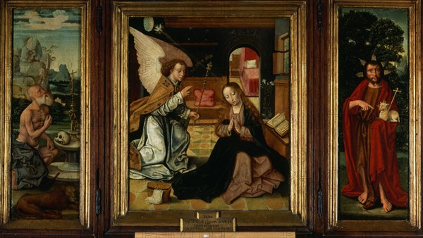 Maestro de la Santa Sangre, The Annunciation