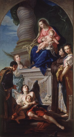 Cignaroli, Virgin with Child and Saints
