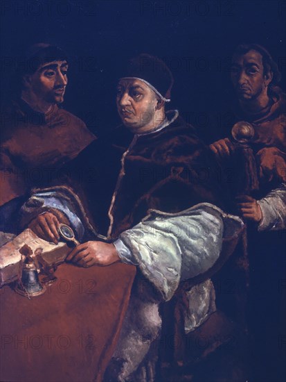 SOUTO ALFREDO
EL PAPA LEONE (159X120 CM)
MADRID, MINISTERIO ASUNTOS EXTERIORES
MADRID