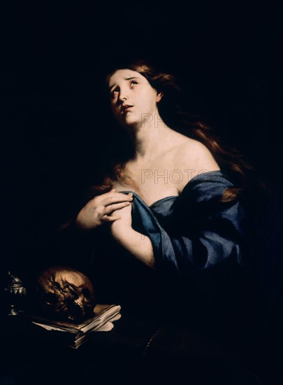 VACCARO ANDREA 1598/1670
MAGDALENA PENITENTE
MADRID, COLECCION DUQUES DE ALBA
MADRID