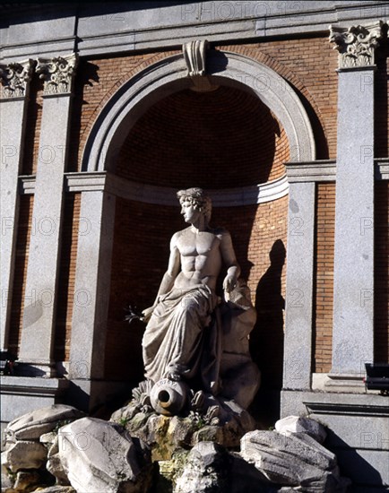 MONUMENTO AL RIO LOZOYA-DETALLE CENTRAL DE ESCULTURA
MADRID, CANAL ISABEL II
MADRID