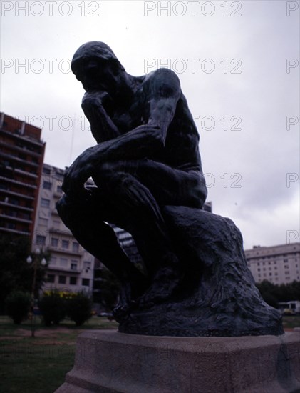 RODIN AUGUSTE 1840/1917
ESCULTURA-EL PENSADOR(COPIA DE LA QUE SE ENCUENTRA EN FRANCIA)
BUENOS