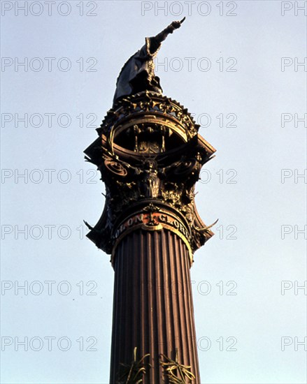 BUIGAS MONRAVA GAIETA 1851/1919
MONUMENTO A COLON-DET PARTE SUPERIOR 1886
BARCELONA,