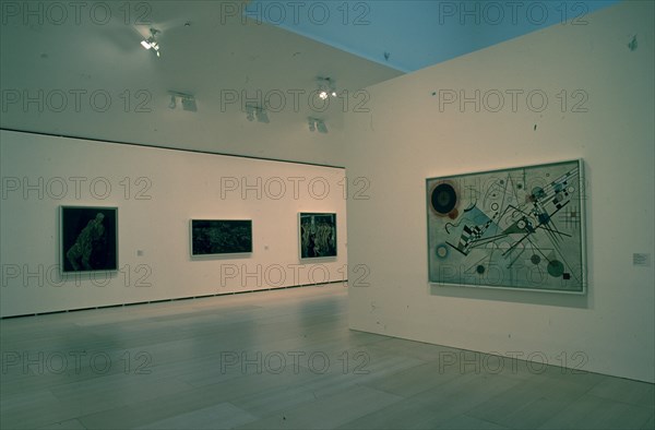INTERIOR-PLANTA TERCERA-SALA CON PINTURA DE KANDINSKY
BILBAO, MUSEO GUGGENHEIM
VIZCAYA

This