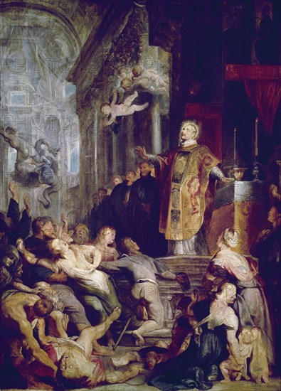 RUBENS PETRUS PAULUS 1577/1640
EL MILAGRO DE SAN IGNACIO DE LOYOLA
VIENA, KUNSTHISTORISCHES