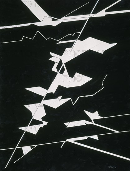 PALAZUELO PABLO 1916-
TRANSVERSAL Nº7-GOUACHE/PAPEL ARCHES-AGOSTO 1994
MADRID, GALERIA SOLEDAD