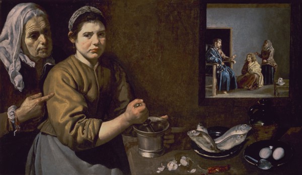 Vélasquez, Le Christ dans la maison de Marthe et Marie
