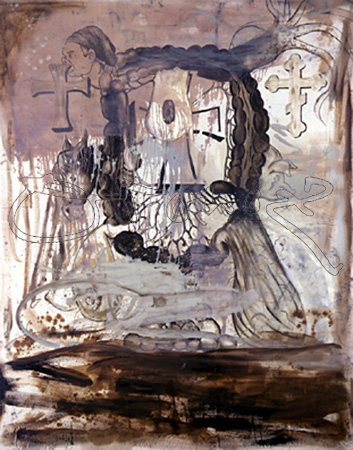OCAMPO MANUEL 1965-
FOIE GRAS ESVASTICAGANDO 1988
MADRID, GALERIA SOLEDAD LORENZO
MADRID

This