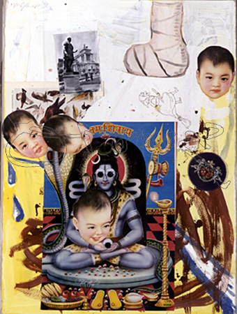 OCAMPO MANUEL 1965-
GRABBING THE TITS OF RACCOONS FOR MONEY, 1998
MADRID, GALERIA SOLEDAD