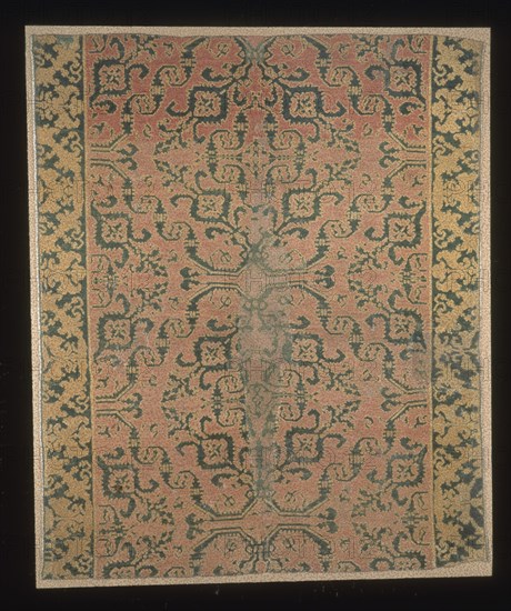 ALFOMBRA SERIE ESLABONES Y ALCACHOFAS-PROCEDE DE ALCARAZ-S XV-XVI
MADRID, MUSEO DE ARTES
