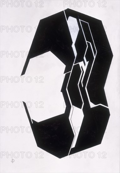 PALAZUELO PABLO 1916-
SINENSIS- VI-GOUCHE- PAPEL ARCHES- PAL 385-  1999
MADRID, GALERIA SOLEDAD