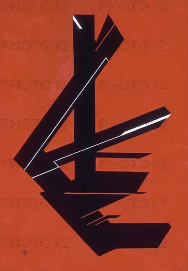 PALAZUELO PABLO 1916-
SINENSIS XX -GOUCHE- PAPEL ARCHES- ROUGH  PAL 391-  1999
MADRID, GALERIA