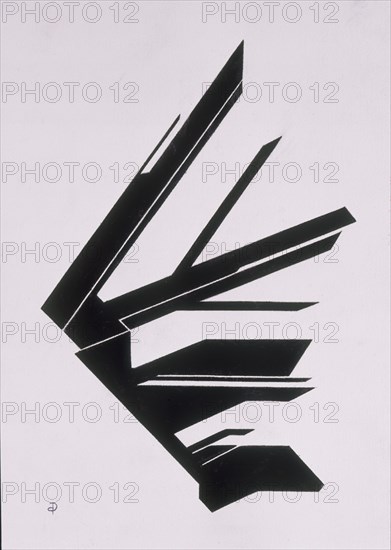 PALAZUELO PABLO 1916-
SINENSIS XXI  -GOUCHE- PAPEL ARCHES- ROUGH  PAL 393-  1999
MADRID, GALERIA