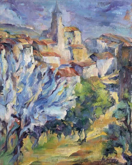 ELORR VERGARA MILAGROS
PAISAJE DEL NORTE-  O/L- 40*60 CM-  1999
MADRID, COLECCION