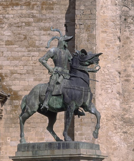 RUMSEY-HARRIMAN
MONUMENTO A FRANCISCO PIZARRO - ESCULTURA ECUESTRE - 1927
TRUJILLO,
