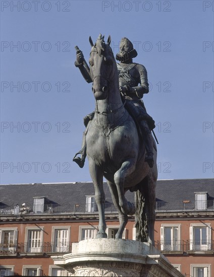 TACCA PIETRO 1577/1640
ESTATUA ECUESTRE DE FELIPE III - 1616
MADRID, PLAZA MAYOR
MADRID

This