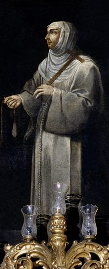 CARDUCHO VICENTE 1576/1638
SANTA ISABEL DE HUNGRIA- S XVII
MADRID, IGLESIA DE SAN PEDRO EL