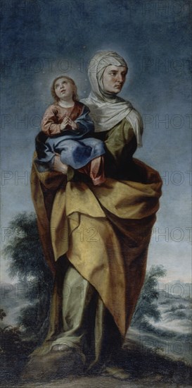 CANO ALONSO 1601/1667
SANTA ISABEL Y SAN JUAN - RETABLO DEL NIÑO JESUS
GETAFE, IGLESIA DE SANTA