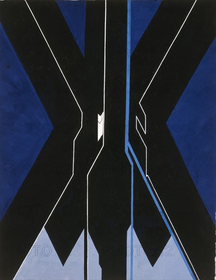 PALAZUELO PABLO 1916-
NEXO II - 2001 - GOUACHE/PAPEL RICHARD DE BAS
MADRID, GALERIA SOLEDAD