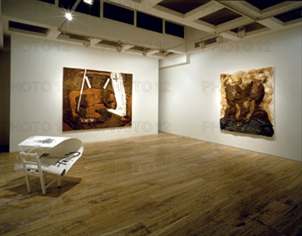 TAPIES ANTONI 1923-
INTERIOR DE LA SALA DE EXPOSICIONES - 2001
MADRID, GALERIA SOLEDAD