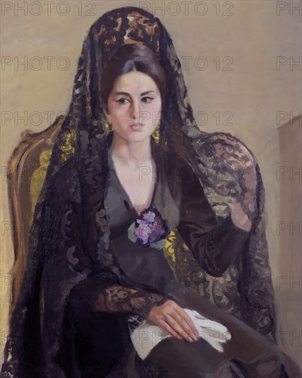 GAVITO TERESA S
MUJER CON MANTILLA
MADRID, COLECCION PARTICULAR
MADRID

This image is not