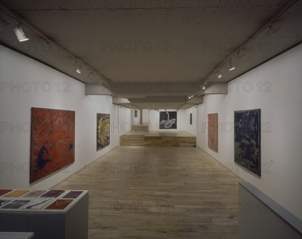 BROTO JOSE MANUEL 1949/
INTERIOR DE LA SALA DE EXPOSICIONES - 1996
MADRID, GALERIA SOLEDAD
