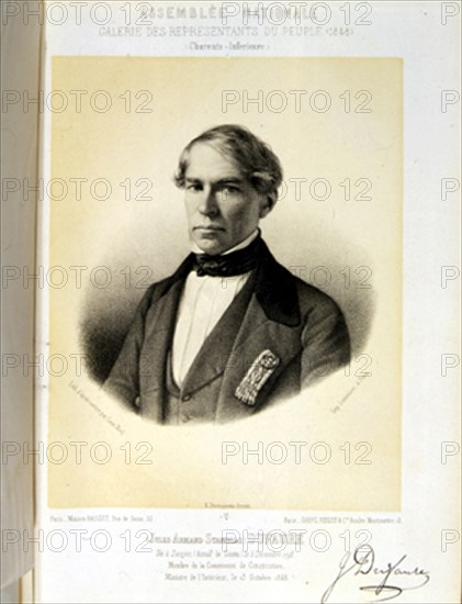 NOEL LEON
JULES ARMAND DUFAURE - REPRESENTANTE DE LA ASAMBLEA NACIONAL FRANCESA DE 1848 -