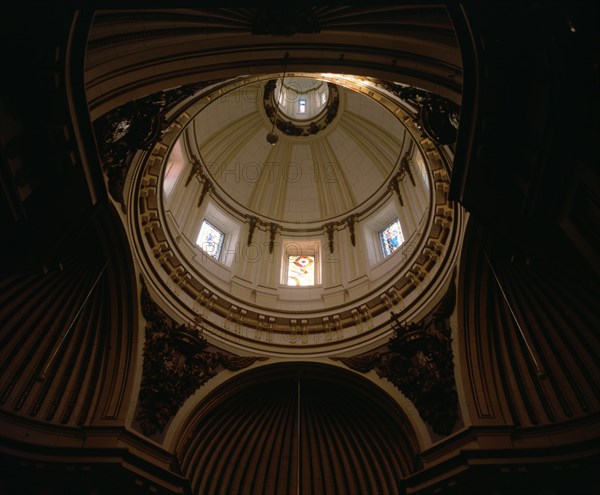 ROMAN MATIAS
INTERIOR - CUPULA DE LA CAPILLA DE SAN FAUSTO - 1691
MEJORADA DEL CAMPO, IGLESIA DE