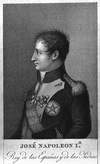 RETRATO DE JOSE NAPOLEON I REY DE LAS ESPAÑAS Y DE LAS INDIAS - S XIX
MADRID, MUSEO