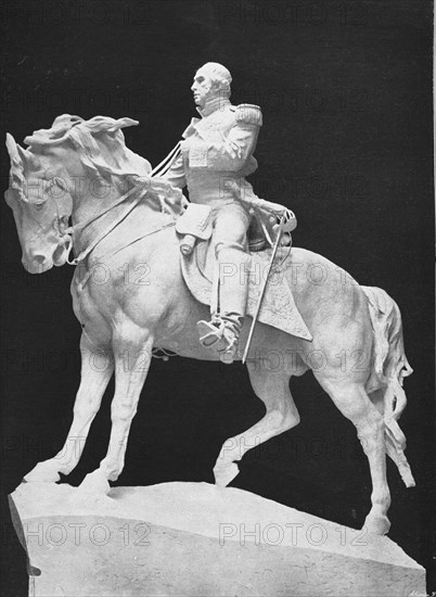 BENLLIURE MARIANO 1862/1947
ESTATUA DEL GENERAL SAN MARTIN PARA LA REPUBLICA DE PERU
MADRID,