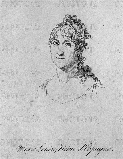 FREMY
MARIA LUISA REINA DE ESPAÑA - GRABADO S XIX
MADRID, MUSEO ROMANTICO
MADRID