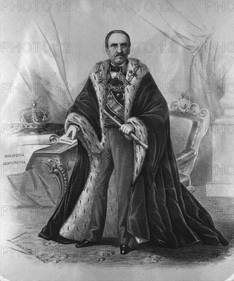 BALDOMERO ESPARTERO DUQUE DE LA VICTORIA Y DE MORELLA ACTUAL REGENTE DEL REINO- S XIX
MADRID,