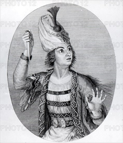 Portrait of Rita Luna, Brasilian soprano