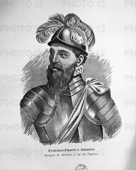 LASARTE
RETRATO DE FRANCISCO PIZARRO - 1476/1541
MADRID, BIBLIOTECA NACIONAL