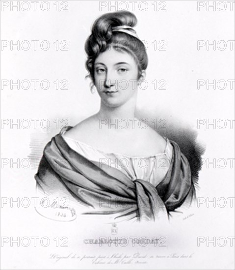 CHARLOTTE DE CORDAY (1768/1793) - ASESINA DEL REVOLUCIONARIO JEAN PAUL MARAT
MADRID, COLECCION