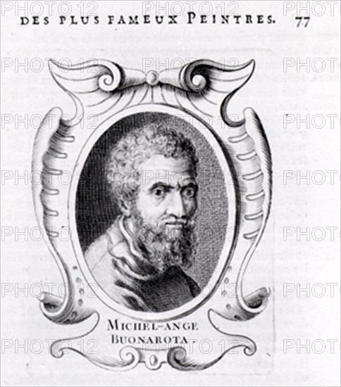 RETRATO DE MIGUEL ANGEL (1475/1564) - ARTISTA DEL RENACIMIENTO ITALIANO
MADRID, COLECCION