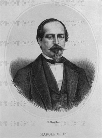 NAPOLEON III (1808/1873) - PRESIDENTE DE LA II REPUBLICA FRANCESA Y CREADOR DEL II IMPERIO