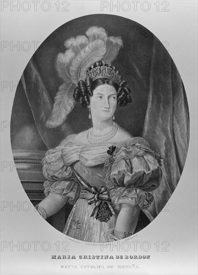 MADRAZO JOSE 1781/1859
MARIA CRISTINA DE BORBON - 1806/1878
MADRID, MUSEO MUNICIPAL
MADRID