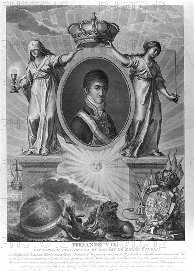 FERNANDO VII REY DE ESPAÑA - 1784/1833 - GRABADO S XIX
MADRID, MUSEO MUNICIPAL
MADRID

This