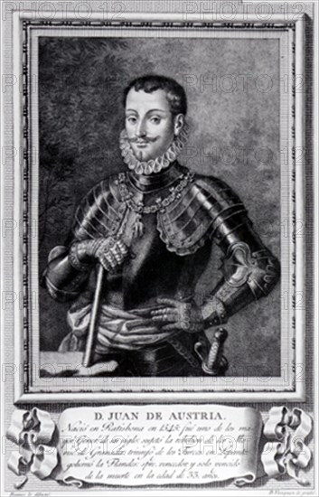 RETRATO DE JUAN DE AUSTRIA - 1545/1578 - HERMANO DE FELIPE II E HIJO DE CARLOS V
MADRID, MUSEO