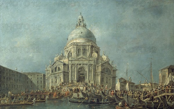 GUARDI FRANCESCO 1712/93
EL DUX LLEGA A SANTA MARIA DE LA SALUD EN VENECIA PARA CONMEMORAR EL FIN