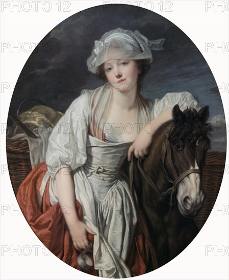 GREUZE JEAN BAPTISTE 1725/1805
LA CRIADA DE LA LECHE - S XVIII
PARIS, MUSEO