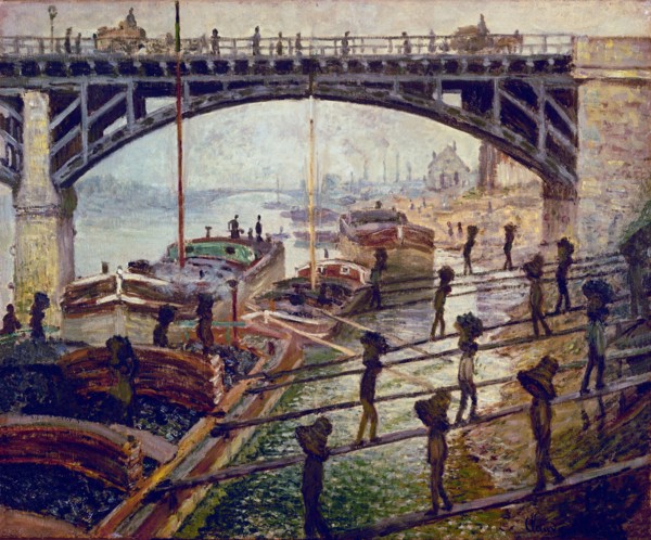 Monet, Les Déchargeurs de charbon