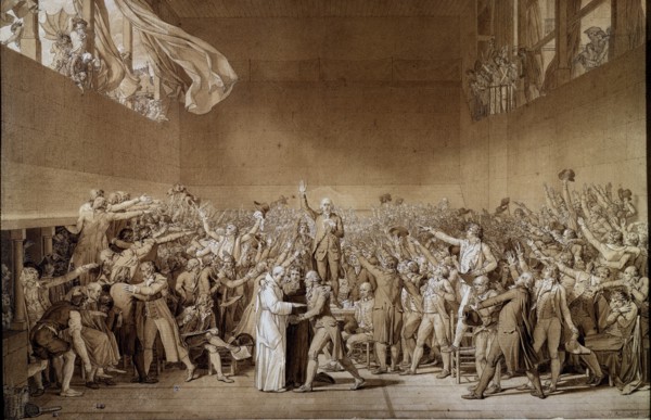David, Le Serment du Jeu de Paume
