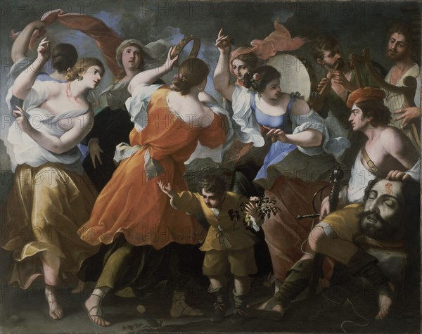 RAGOLIA M
EL TRIUNFO DE DAVID - S XVII - PINTURA BARROCA
COLECCION PARTICULAR

This image is