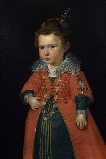 RUBENS PETRUS PAULUS 1577/1640
ELEONOR DE GONZAGA A LOS DOS AÑOS - S XVII - BARROCO