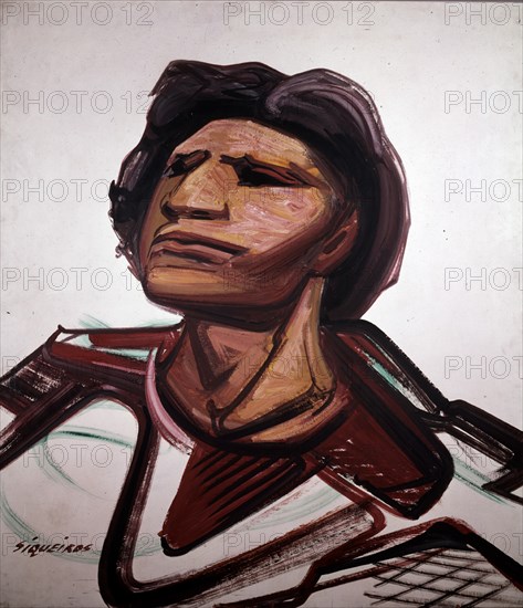 SIQUEIROS DAVID ALFARO 1896/1974
CUAUHTEMOC - S XX
MEXICO DF, MUSEO DE ARTE MODERNO
MEXICO